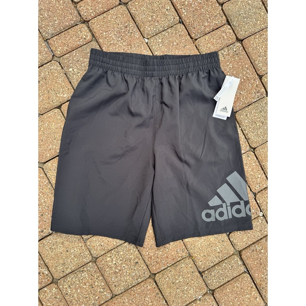 Adidas Big Boys Aeroready Elastic Waistband Woven Shorts School Sport XL NWT - Picture 2 of 5